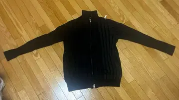 블랙 니트 스웨터 46 사이즈