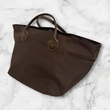 Herve Chapelier 브라운 토트백