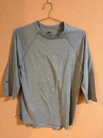 WAX 7부 소매 티셔츠 그레이 L