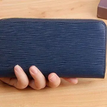 새상품 고급스러움 장지갑 지갑 대용량 동전 지갑 비즈니스 기프트 네이비