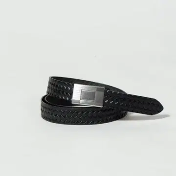 TaigaTakahashi PatternBelt Black Lot.021