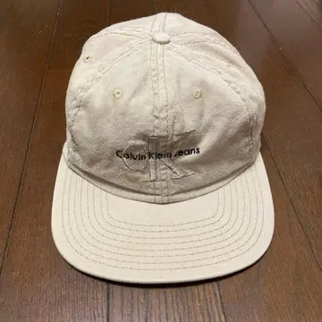 90s USA제 calvin klein 캘빈클라인 캡 베이지
