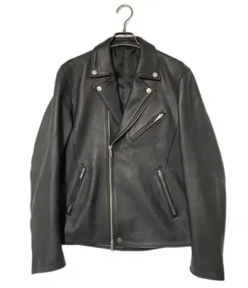 컨디션 최상 STUDIOUS 시어링 가죽 라이더 자켓 일본제