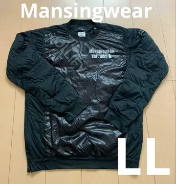 Mansingwear 풀오버 긴팔 다운 블루종 블랙 LL 남성용