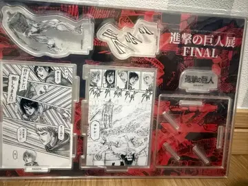 [한국 한정판] 진격의 거인전 FINAL 디오라마 아크릴 스탠드