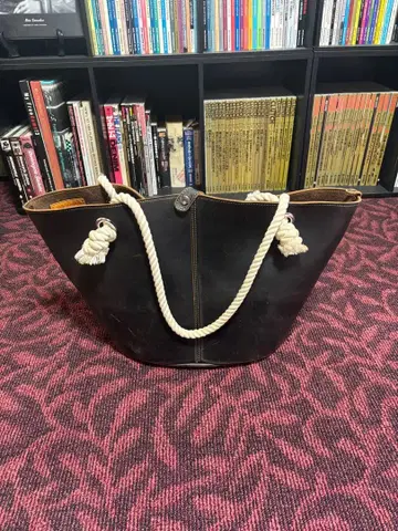 GUM-A-MAMA 정가 약 6만 특주 코도반 사용 버킷 백 희귀 레어