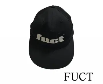 FUCT 캡 블랙
