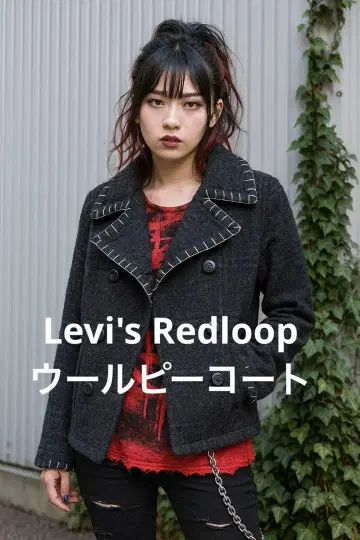 Levi's Redloop 울 피코트