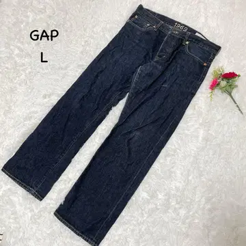 갭 1969 [ L ] 다크 블루 스트레이트 데님