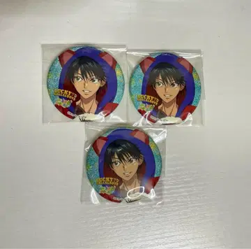 신 테니스의 왕자님 테니프리 요츠바 BOYS 샤이니 캔뱃지 에치젠