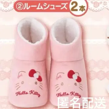 산리오 복권 헬로키티 2 룸슈즈 복권 키티 슬리퍼