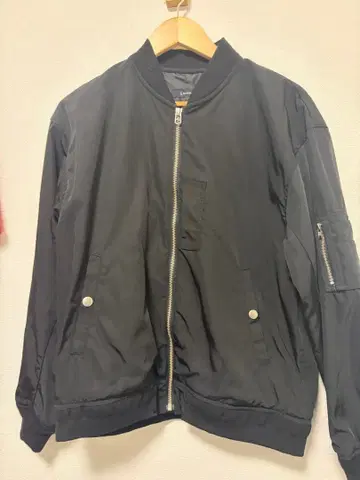 RAGEBLUE 블랙 MA-1 자켓 M 사이즈