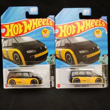 핫휠 US 카드 르노 에스파스 F1 2대 세트