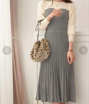 le reve vaniller 니트 원피스