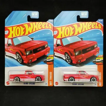 핫휠 US 카드 '91 GMC 사이클론 SYCLON 2대 SET