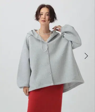 LEPSIM 파르페 후디 블루종 그레이