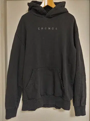 CRONOS(크로노스) 빈티지 후드티 블랙 나고야점 한정판