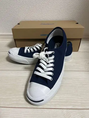 네이비 27.5cm 단종 모델 미사용 새상품! 컨버스 잭 퍼셀