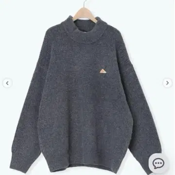 신상 KELTY x Samansa Mos2 모크넥 니트 그레이