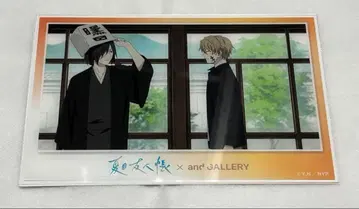 나츠메 우인장 and GALLERY 장면 사진 아크릴 엽서 2