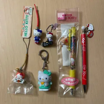 산리오 헬로키티 스트랩 볼펜 샤프