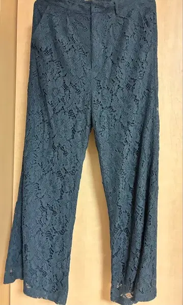 [ CLEL ] 루즈 코드 레이스 플레어 팬츠