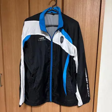 TIGORA 스포츠 자켓 사이즈 L 블랙/화이트/블루