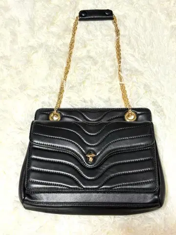 나노 유니버스 HASHIBAMI 천연 가죽 퀼팅 백