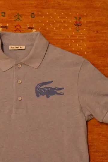 LACOSTE 라이트 블루 피케 셔츠