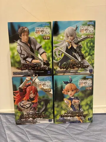 시골의 아저씨, 검호가 되다 피규어 4종 세트