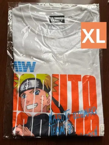 NARUTO MIW 콜라보 긴팔 티셔츠 화이트 나루토 xl