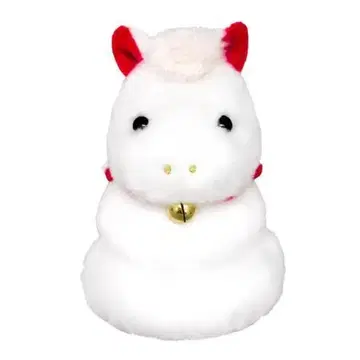 우마못치 2026년 간지 봉제 인형 우마못치 (화이트)