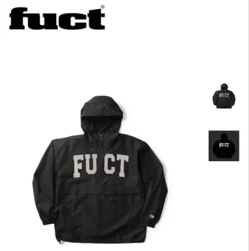 레어 일본 미발매 fuct champion 블랙 나일론 자켓