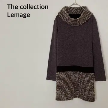 The collection Lemage 니트 원피스 튜닉