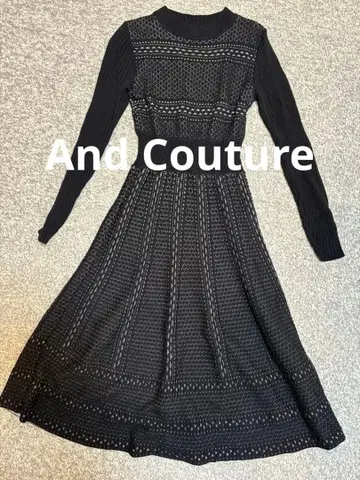 즉시 결제 OK 앙데팡당 니트 원피스