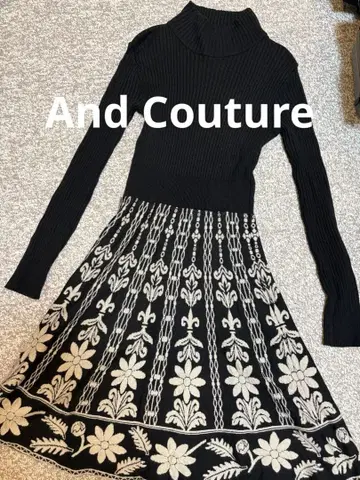 즉시 결제 OK 앙데팡당 꽃무늬 원피스