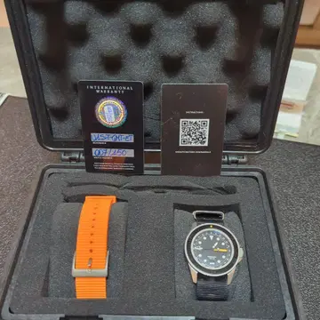 U1S-T-GMT-ET 자동 와인딩 시계 티타늄 UNIMATIC