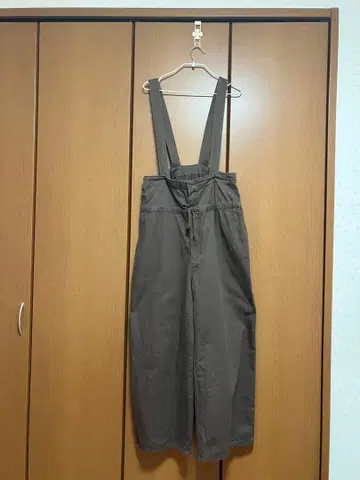 그레이 살로펫 와이드 팬츠