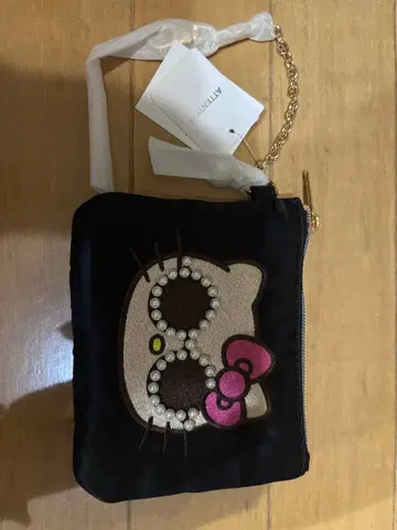 키티 비쥬 포함 파우치 블랙