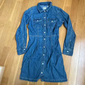 리바이스 데님 셔츠 가디건