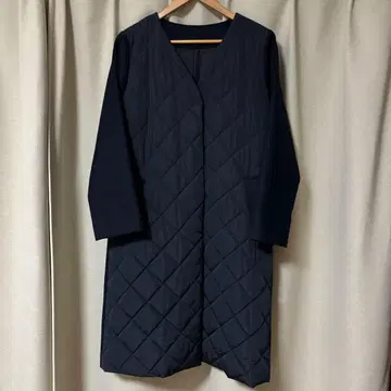 미사용 ENCE DEUX 엘베 퀼팅 코트 L