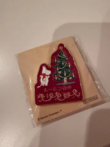 무민 핀 배지 크리스마스