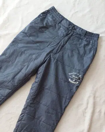 파라디조 골프 퀼팅 팬츠 남성용 M 충전솜 인공 다운 그레이