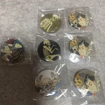 우타가와 쿠니요시 미니 캔뱃지 (가챠가챠)