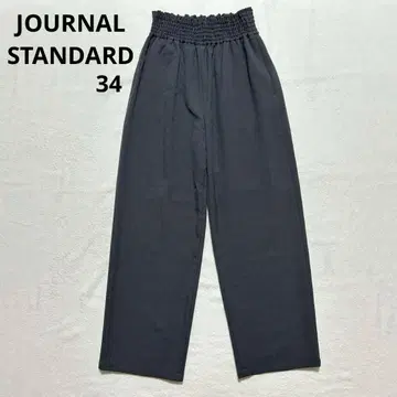 새상품급 23AW 저널 스탠다드 울라이크 스트레치 와이드 팬츠 34