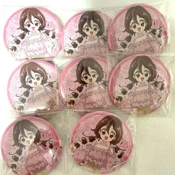 사쿠라 우타 큐어 아이돌 캔뱃지 flower fashion festa