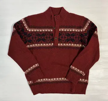 McGREGOR 맥그리거 노르딕 무늬 스웨터