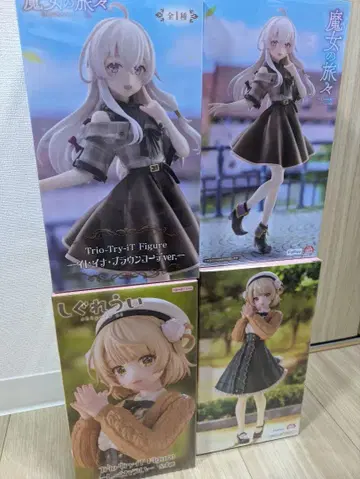 [ 새상품 미개봉품 ] 마녀의 여행 일레이나 시구레우이 피규어 4개 세트
