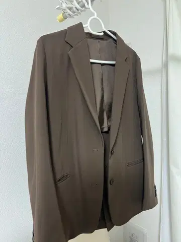 UNIQLO 유니클로 자켓 브라운