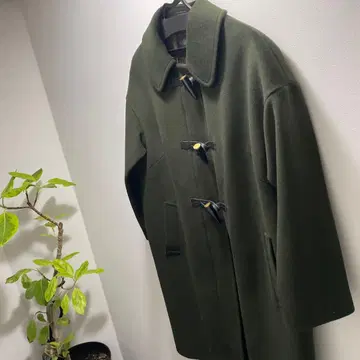 올리브 그린 더플 코트 38